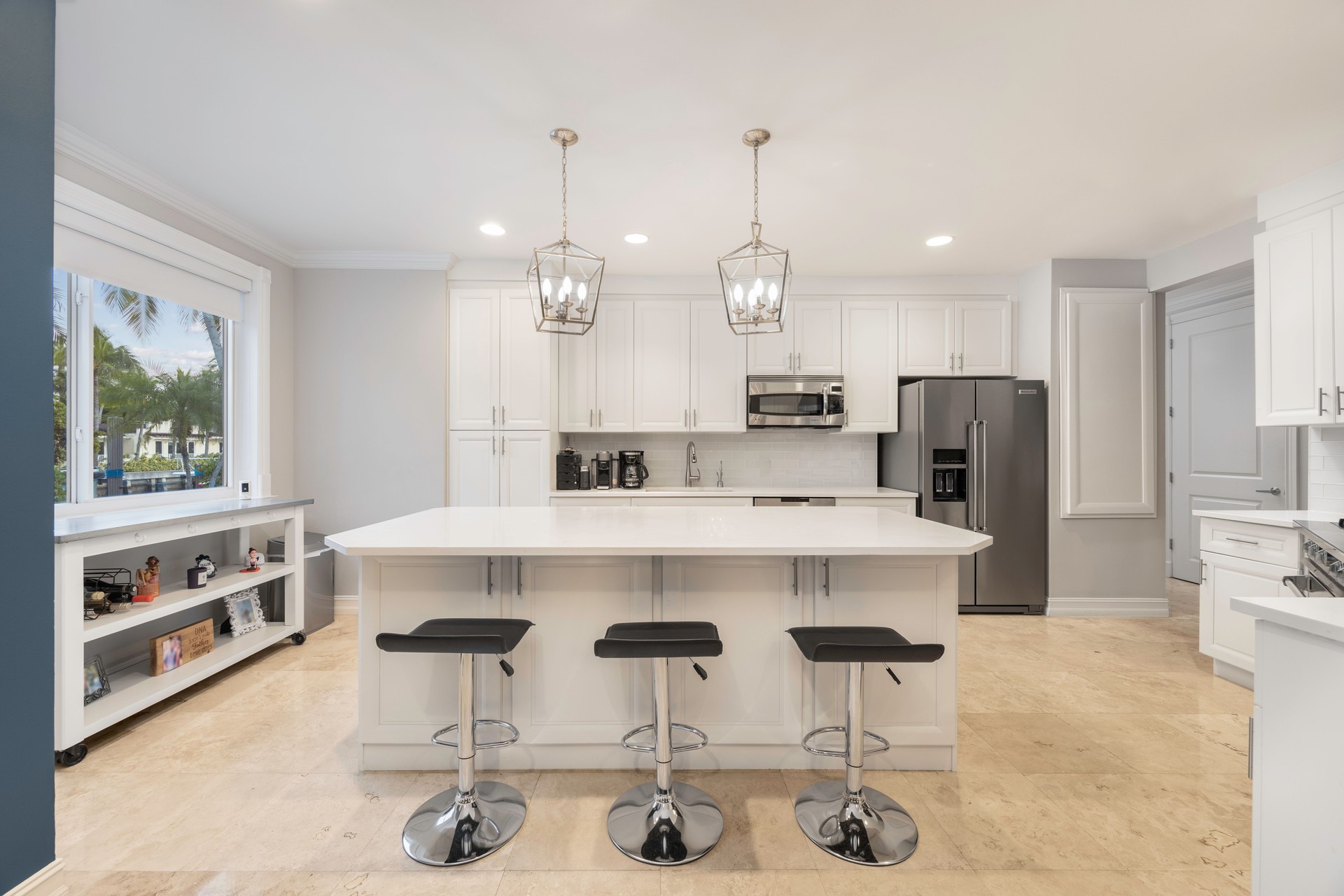 Modern luxury kitchen interior